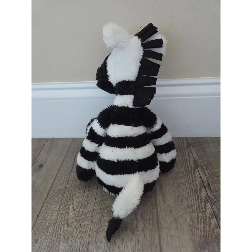 Lambs & Ivy Plush Zebra Stuffed Animal Soft Toy Nursery Decor Cute